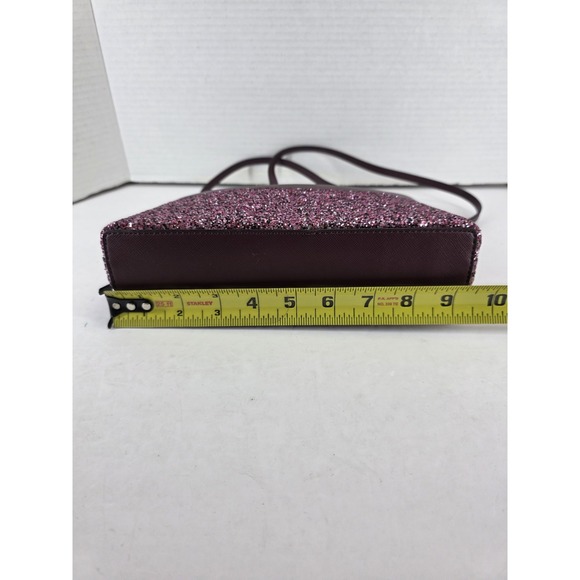 Kate Spade Flash Glitter Crossbody Bag Cherrywood NWT K8711 - Picture 8 of 9